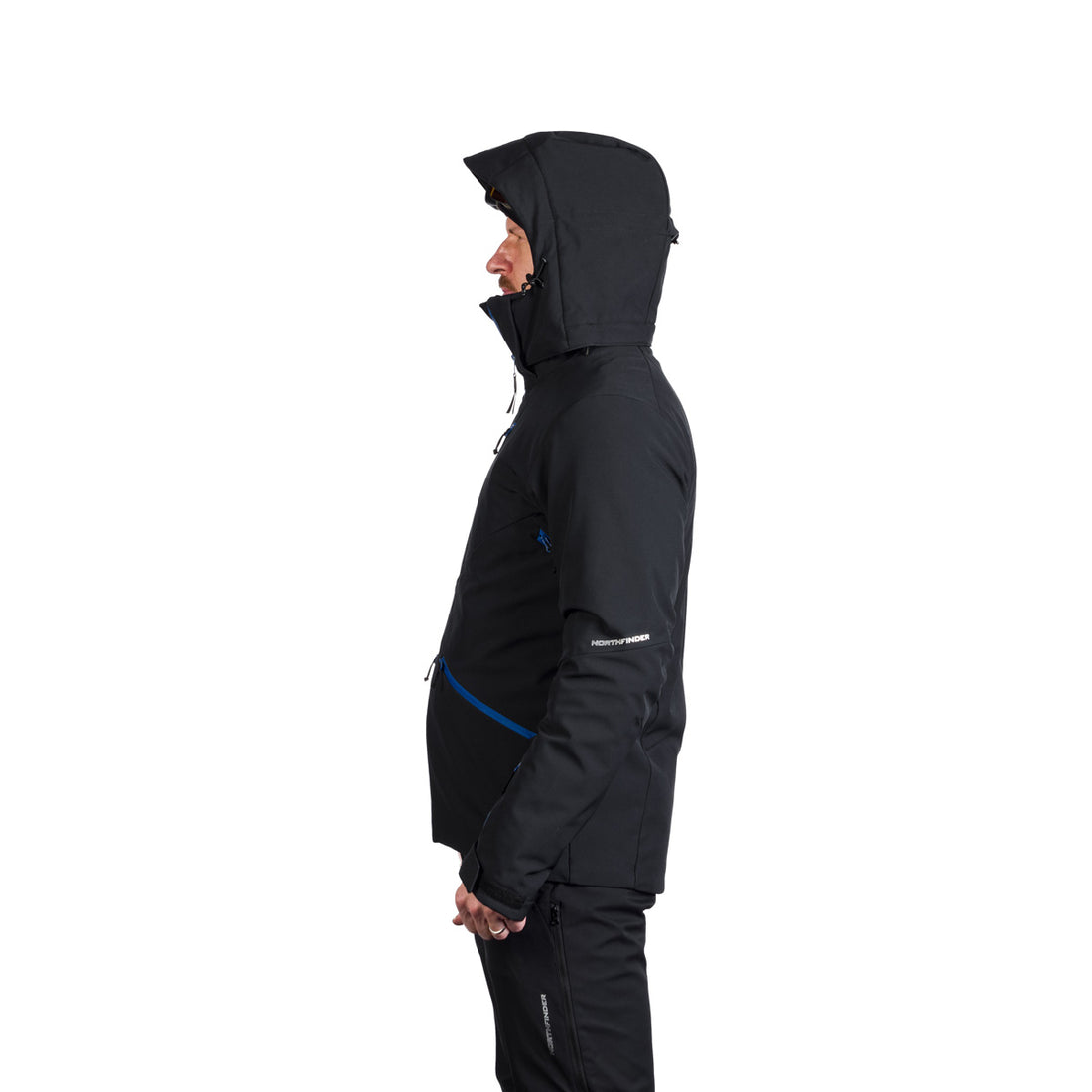 BU-5263SNW men's ski softshell insulated jacket ALPHONSE