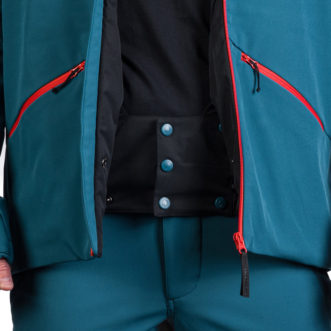 BU-5263SNW men's ski softshell insulated jacket ALPHONSE