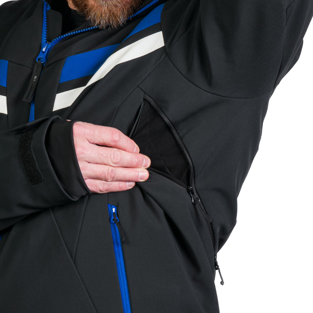 BU-5264SNW men's ski softshell insulated jacket UGO
