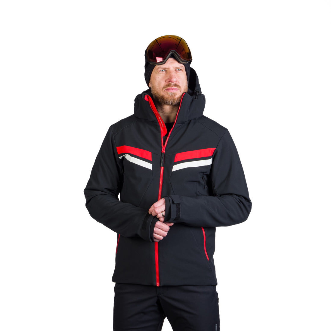 BU-5264SNW men's ski softshell insulated jacket UGO