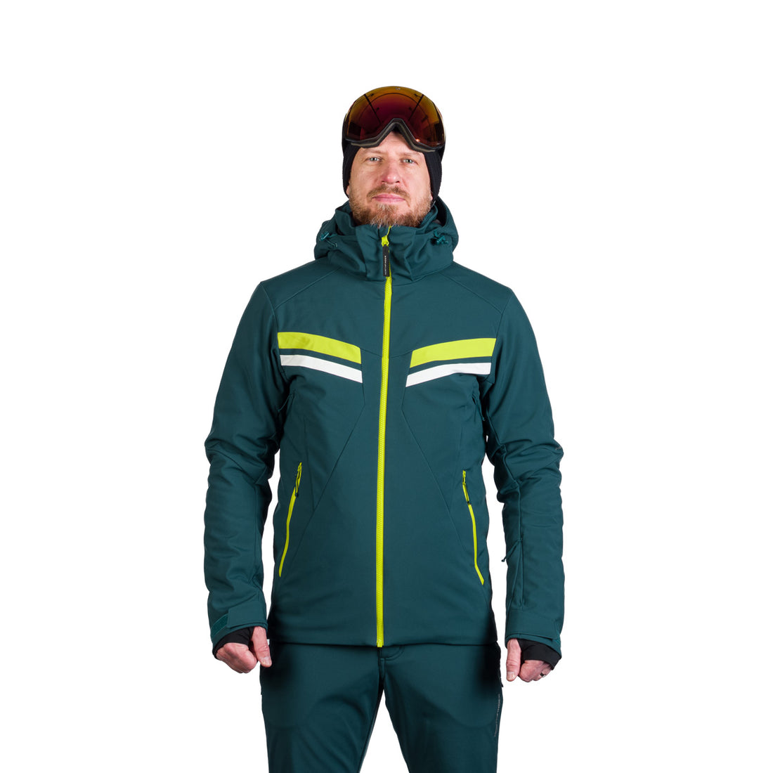 BU-5264SNW men's ski softshell insulated jacket UGO