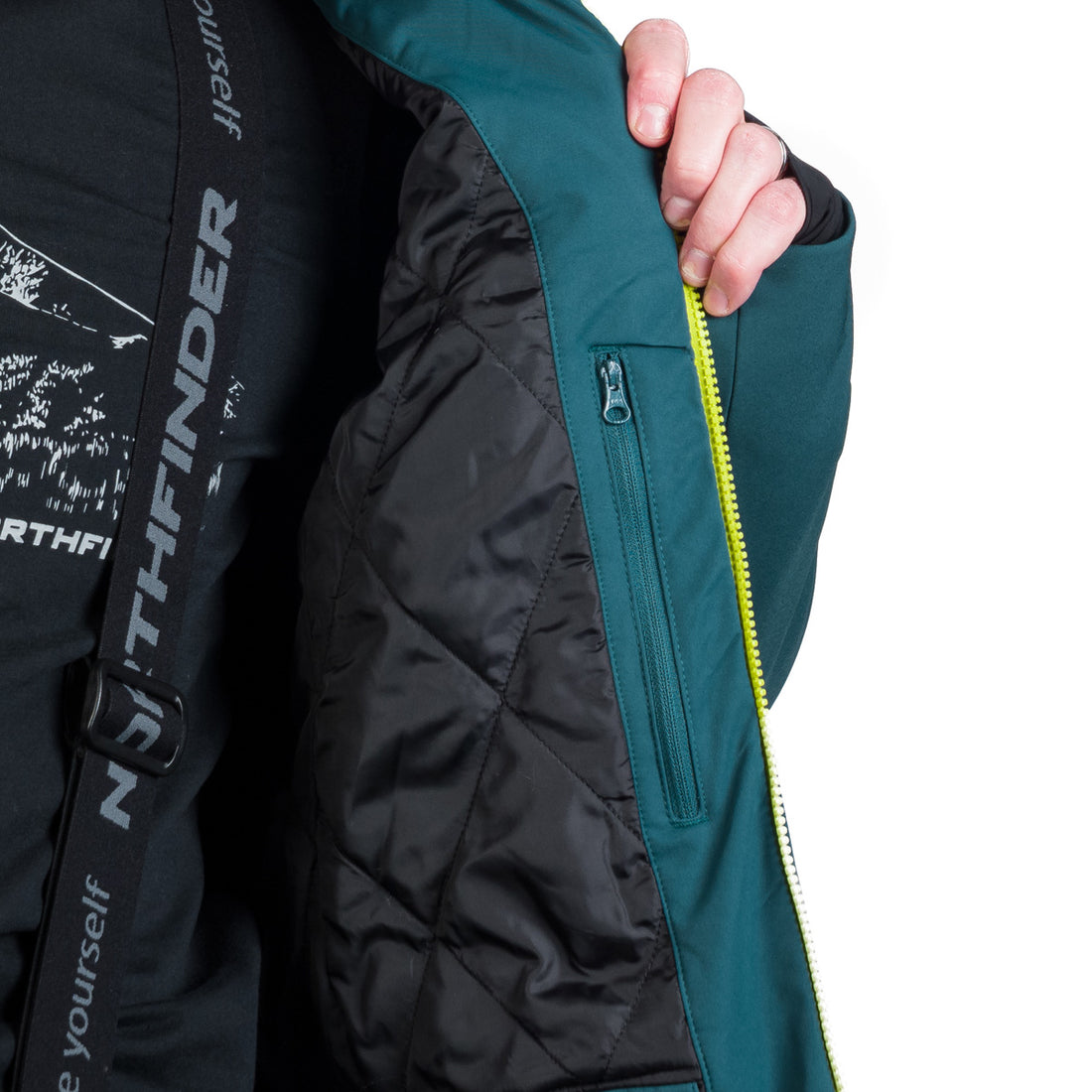 BU-5264SNW men's ski softshell insulated jacket UGO