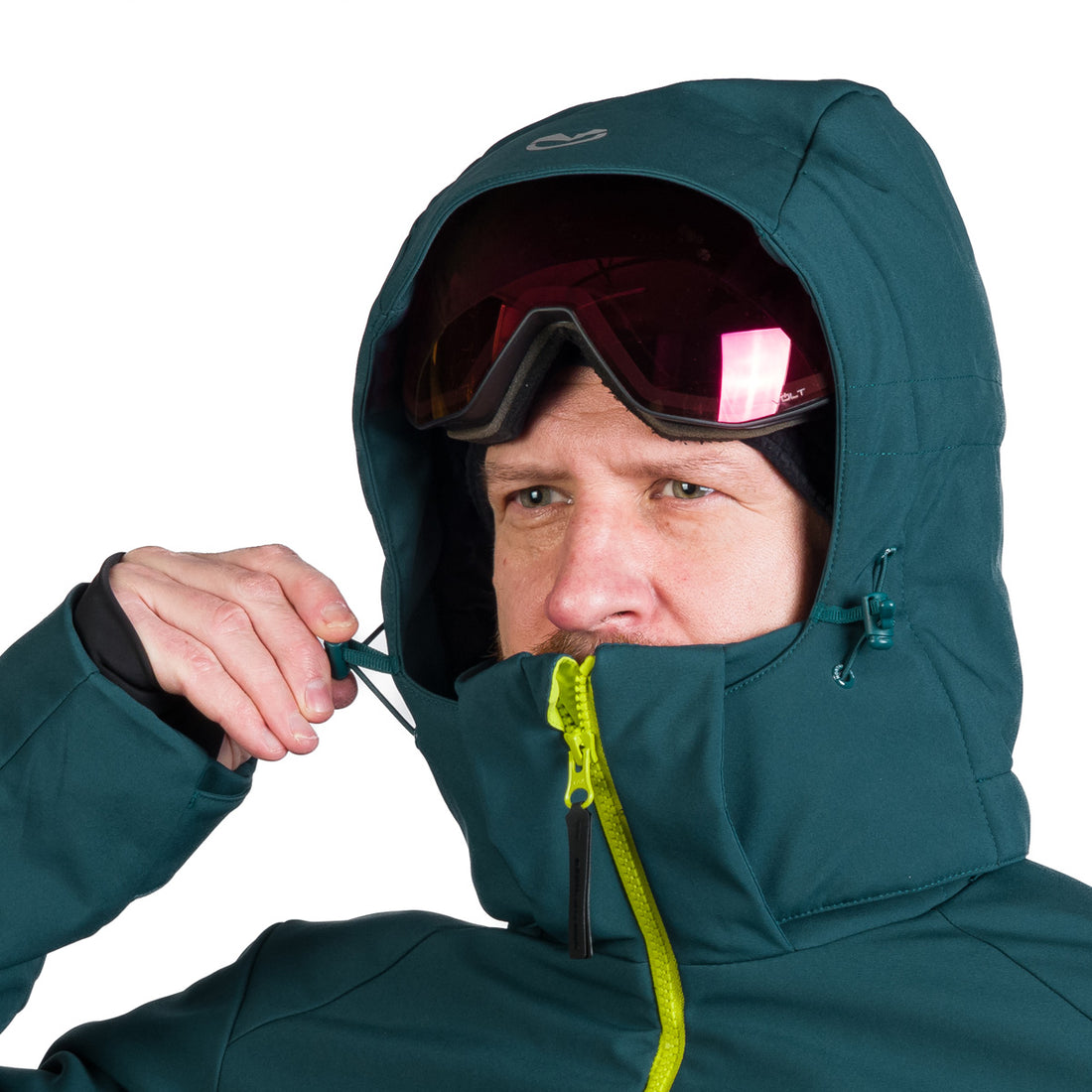 BU-5264SNW men's ski softshell insulated jacket UGO
