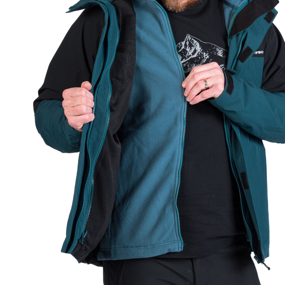 BU-5274SP men's 3v1 multisport winter jacket MORTIMER