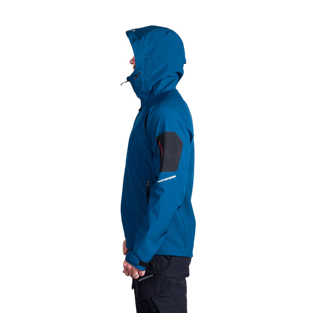 BU-5296OR men's outdoor hoody mountain softshell 3L jacket BRIO