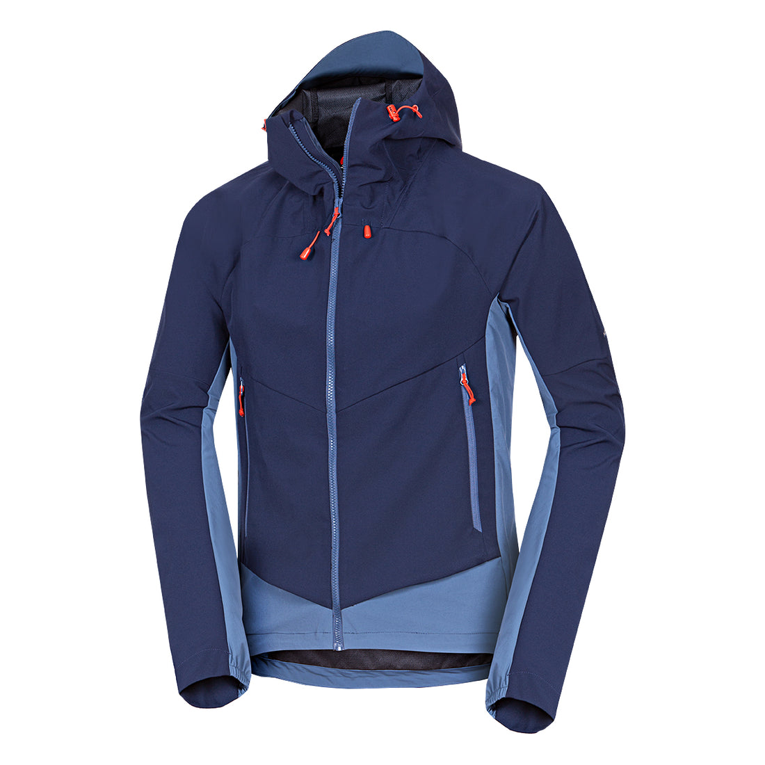BU-5297OR men's trekking hybrid softshell active jacket CIRO