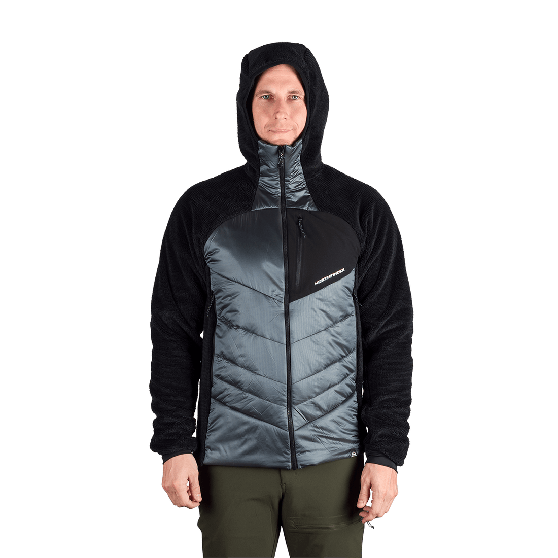 BU-5335OR men's hybrid outdoor jacket EMERYTH