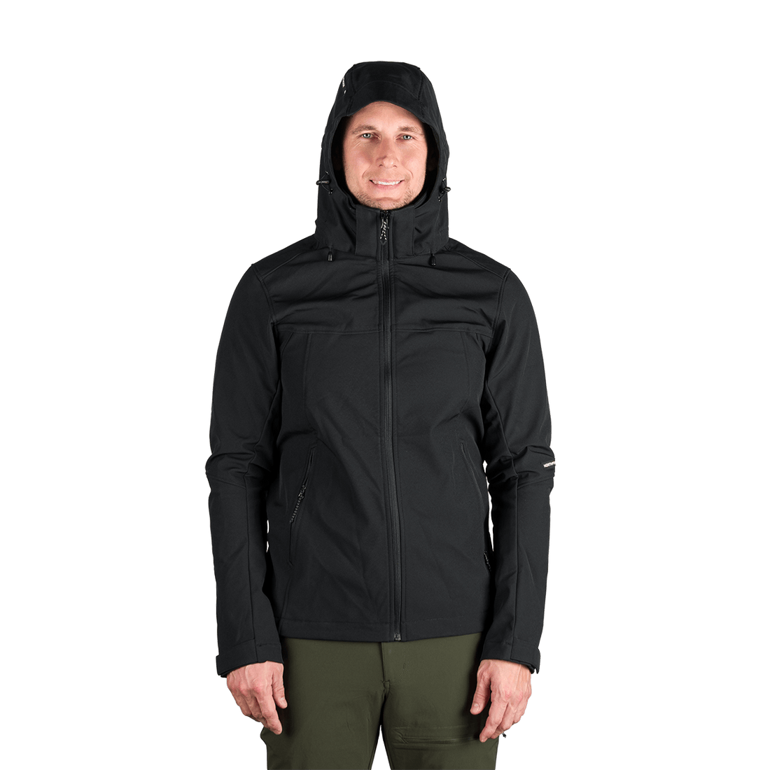 BU-5336OR men's travel softshell hood off jacket 3L ANTONI