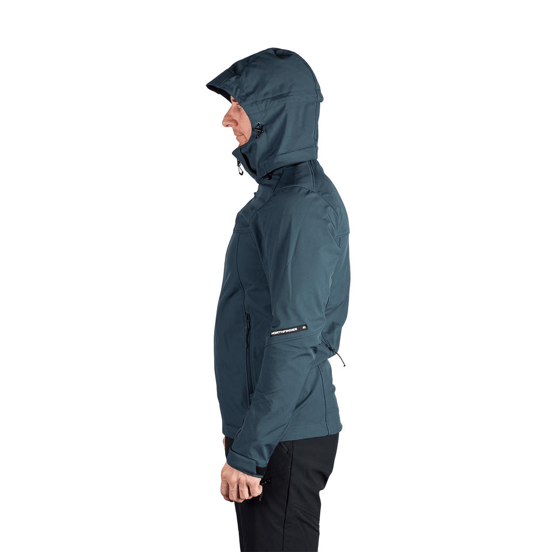 BU-5336OR men's travel softshell hood off jacket 3L ANTONI