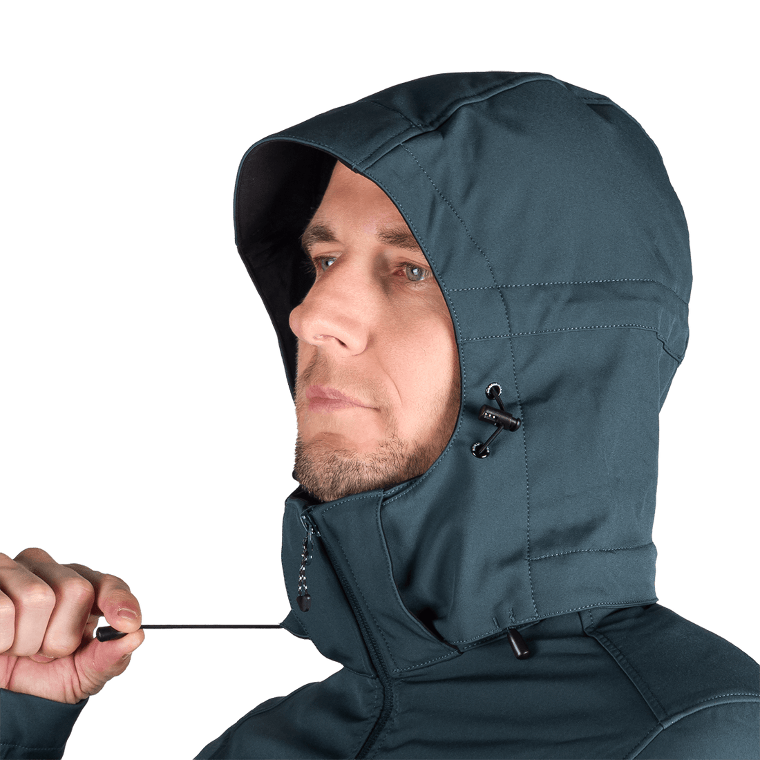 BU-5336OR men's travel softshell hood off jacket 3L ANTONI