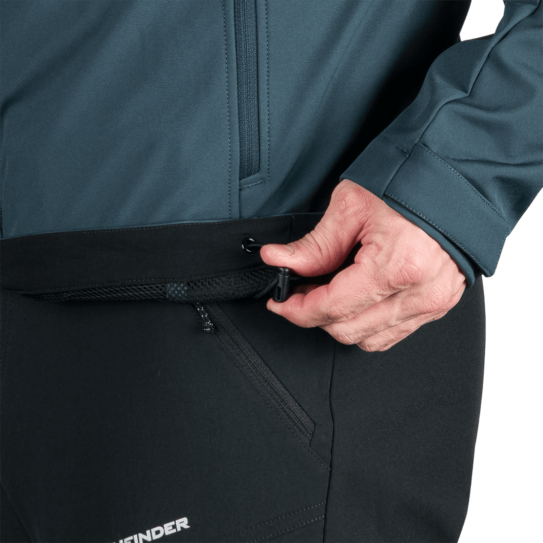 BU-5336OR men's travel softshell hood off jacket 3L ANTONI