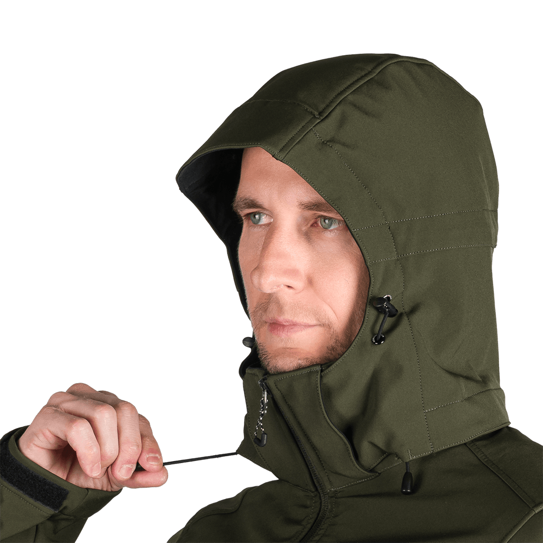 BU-5336OR men's travel softshell hood off jacket 3L ANTONI