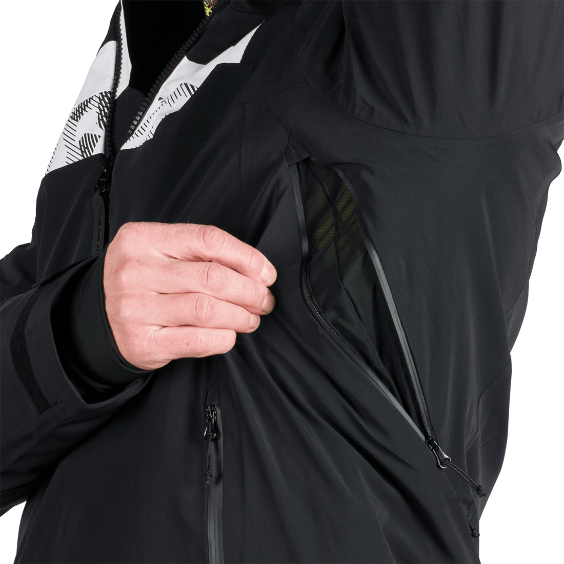 BU-5347SNW men's ski technical jacket fully featured VOLOS