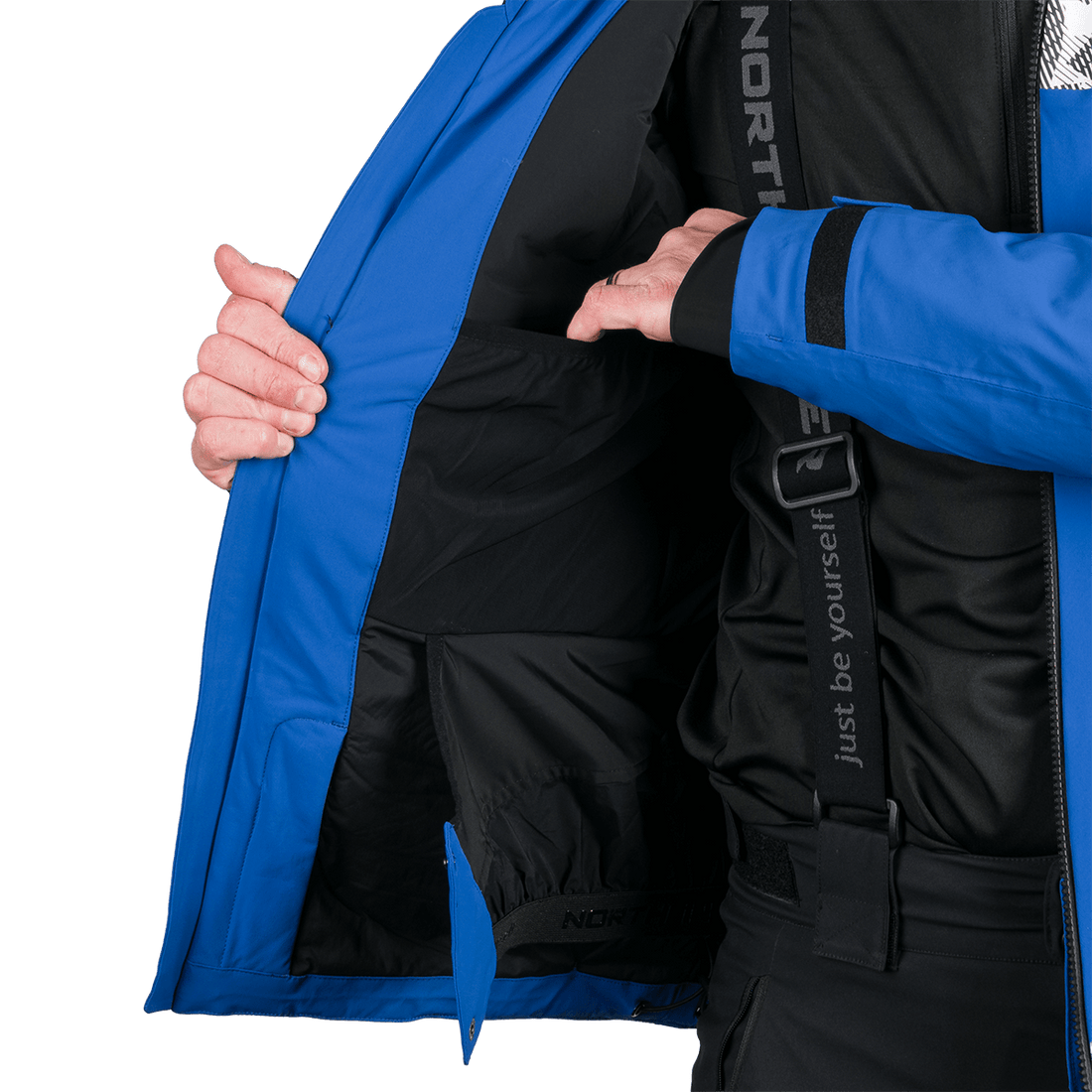 BU-5347SNW men's ski technical jacket fully featured VOLOS