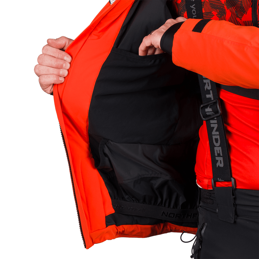 BU-5347SNW men's ski technical jacket fully featured VOLOS