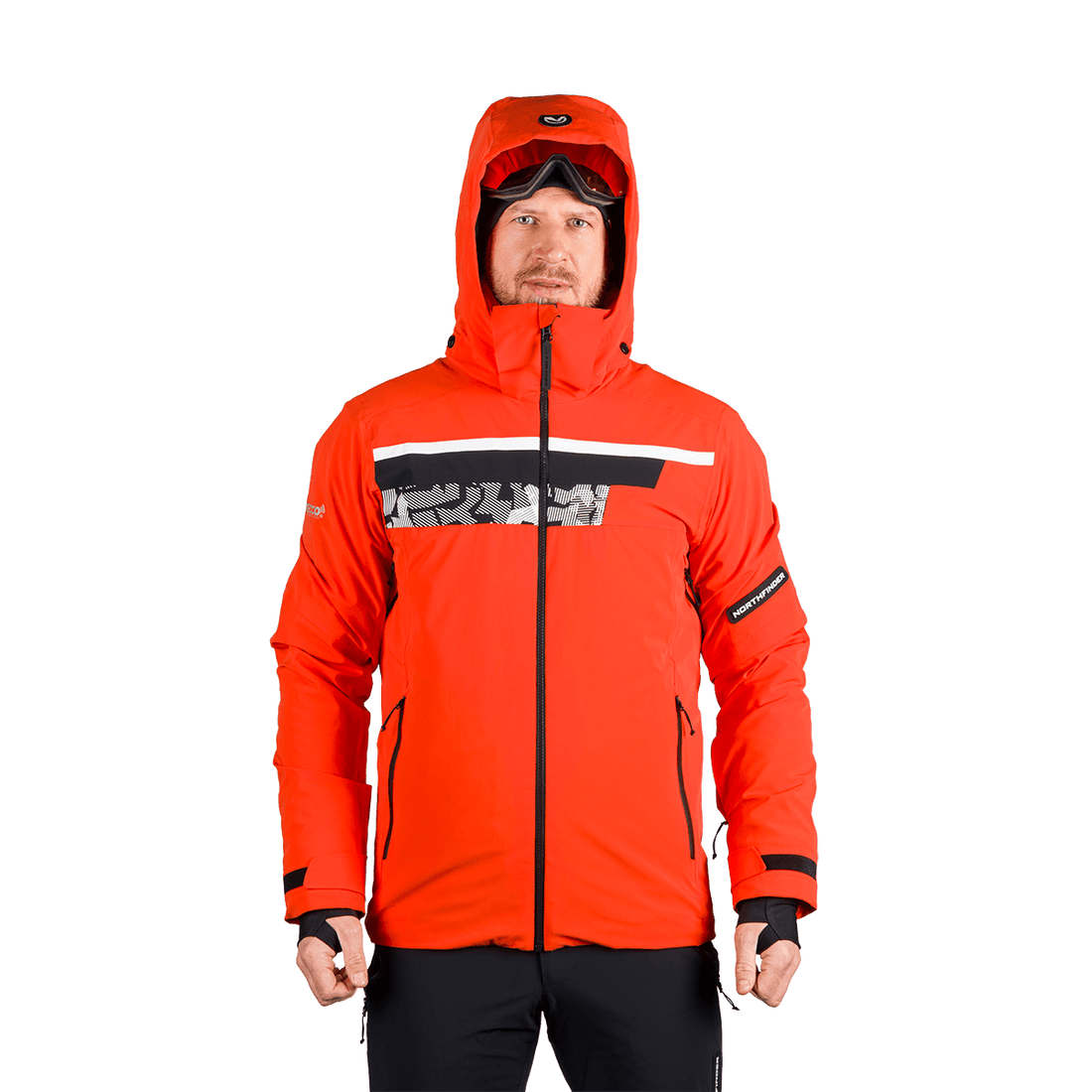 BU-5347SNW men's ski technical jacket fully featured VOLOS