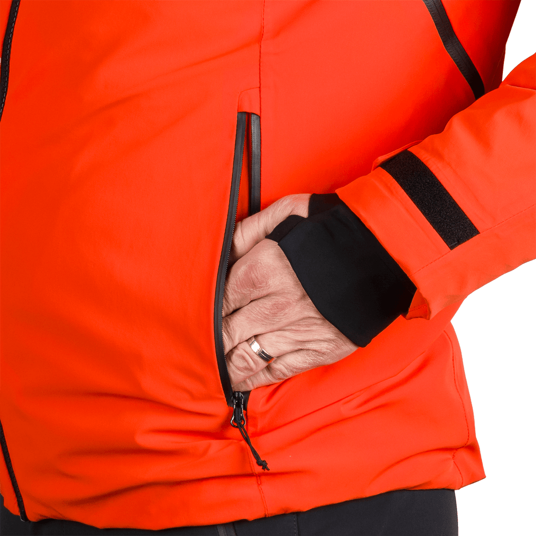 BU-5347SNW men's ski technical jacket fully featured VOLOS