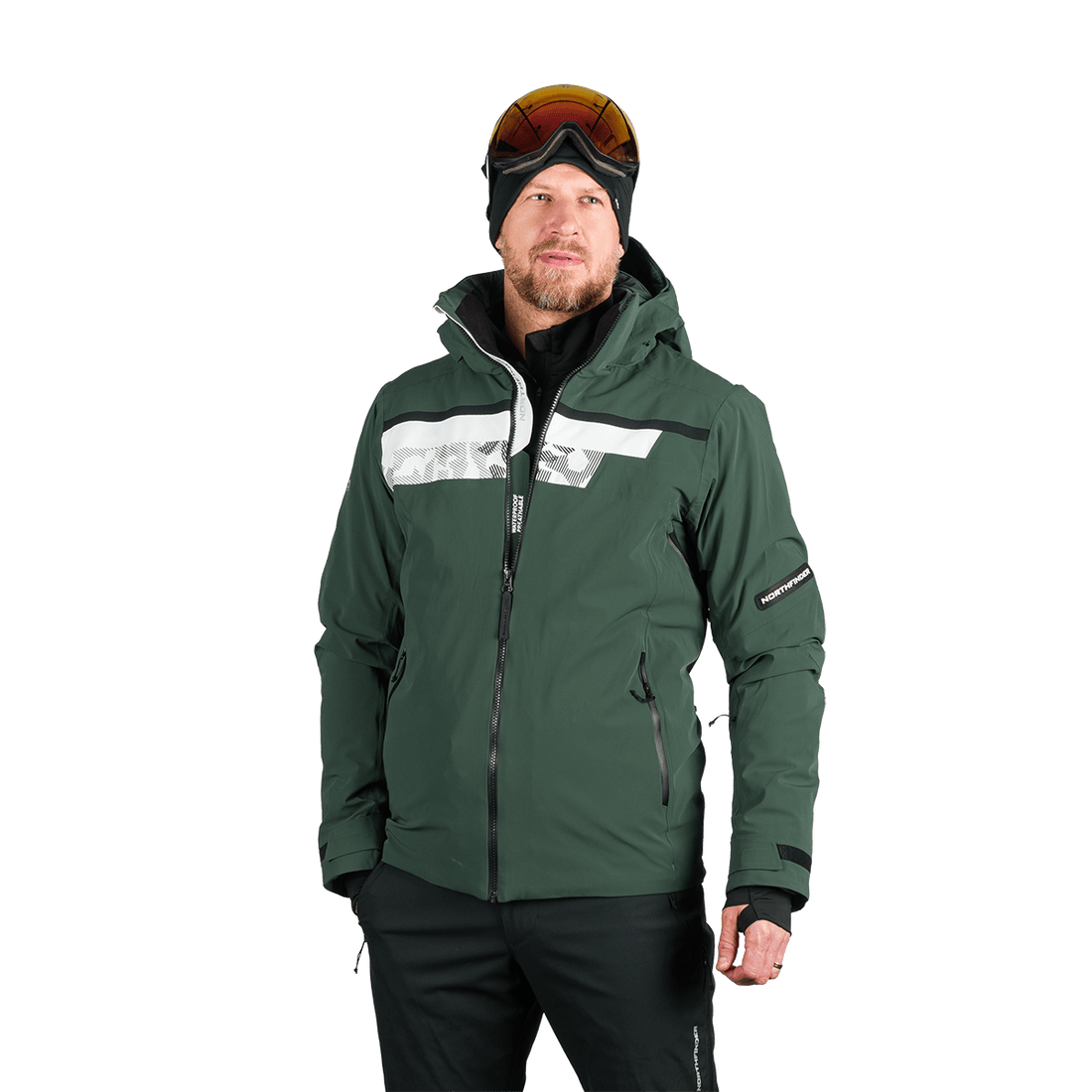 BU-5347SNW men's ski technical jacket fully featured VOLOS