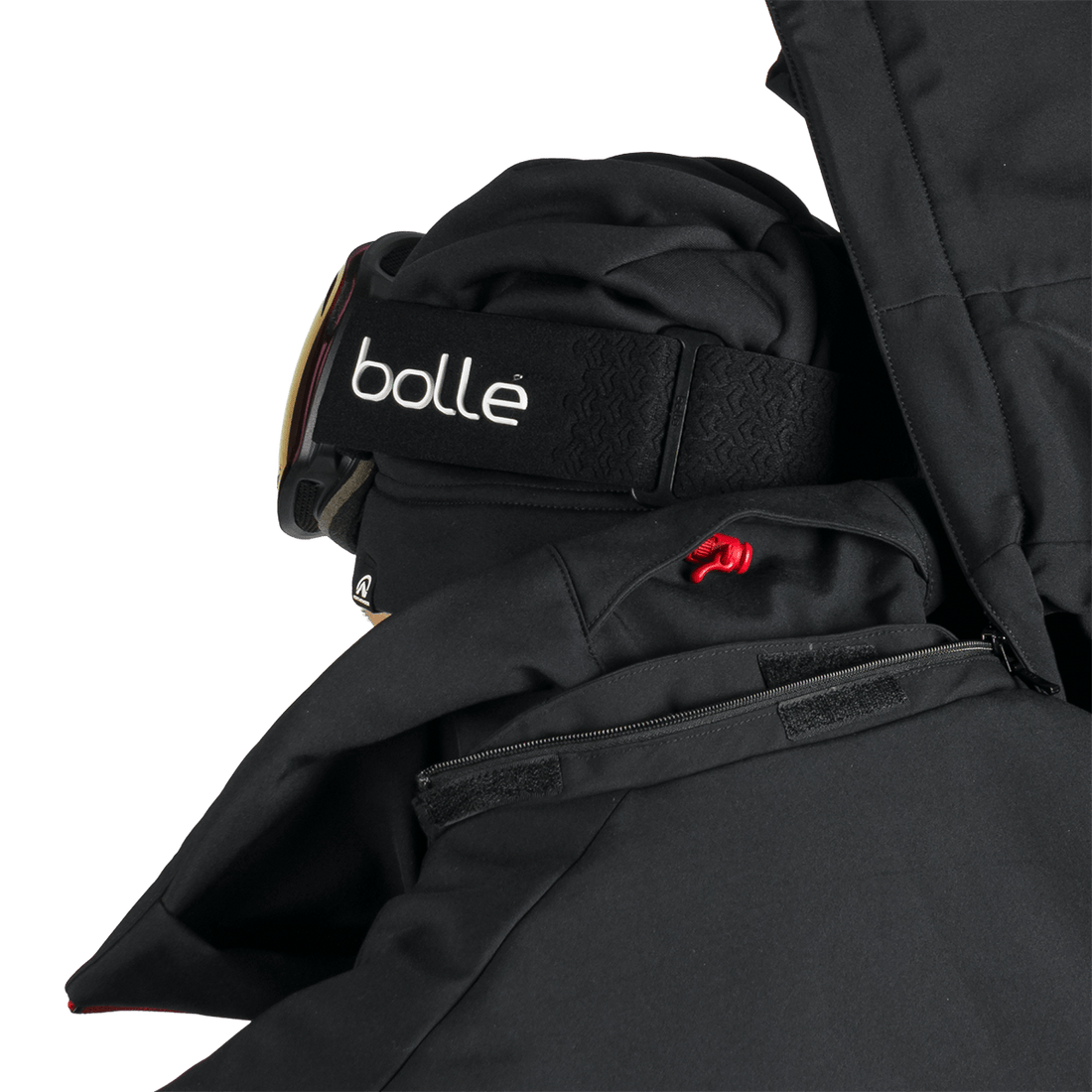 BU-5352SNW men's ski softshell insulated jacket BARTALAN