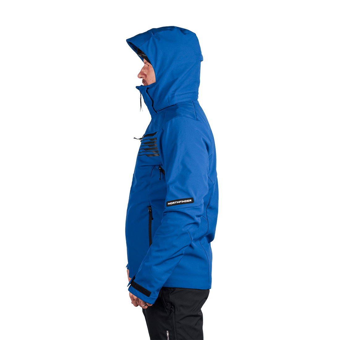 BU-5352SNW men's ski softshell insulated jacket BARTALAN