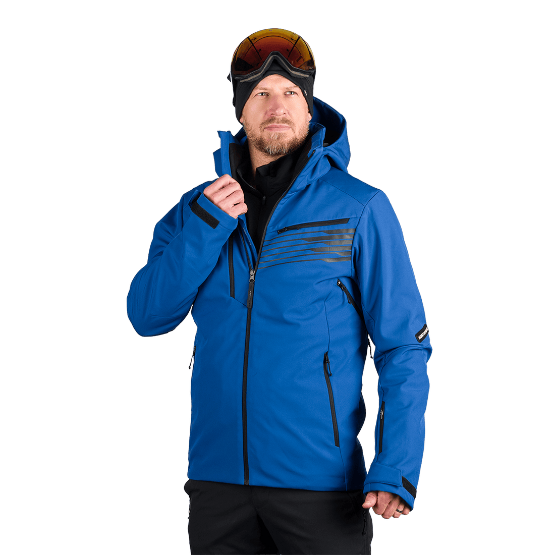 BU-5352SNW men's ski softshell insulated jacket BARTALAN