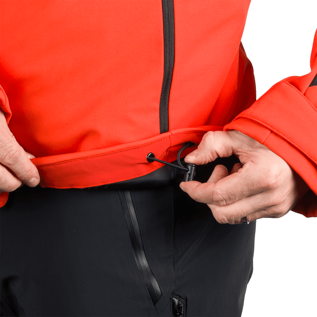 BU-5352SNW men's ski softshell insulated jacket BARTALAN