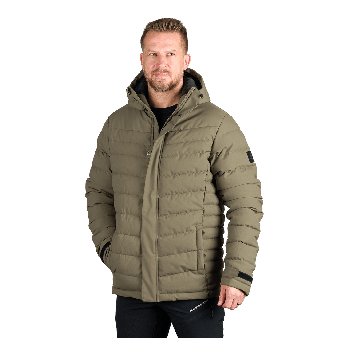 BU-5362SP men's insulated quilted winter jacket MIRCHE