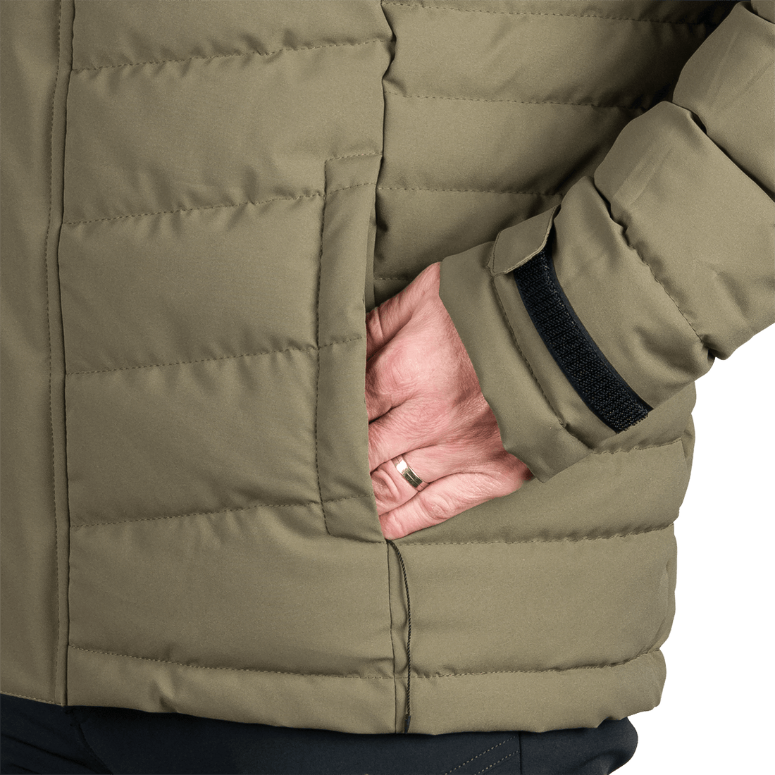 BU-5362SP men's insulated quilted winter jacket MIRCHE