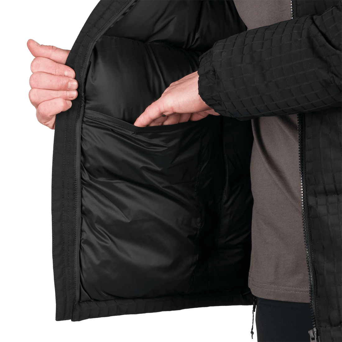 BU-5366SP men's winter sport insulated trendy jacket PRIDBOR
