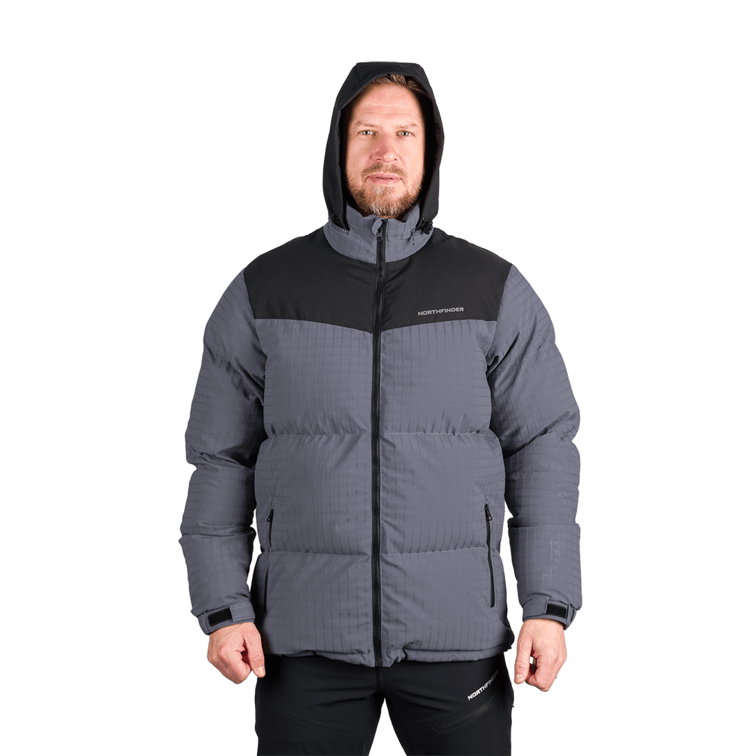 BU-5366SP men's winter sport insulated trendy jacket PRIDBOR