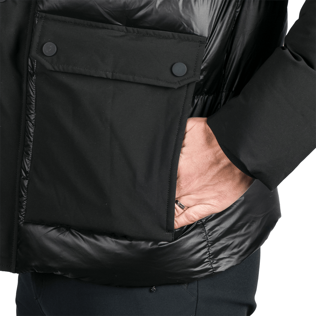 BU-5368SP men's casual trendy insulated jacket SVAROG