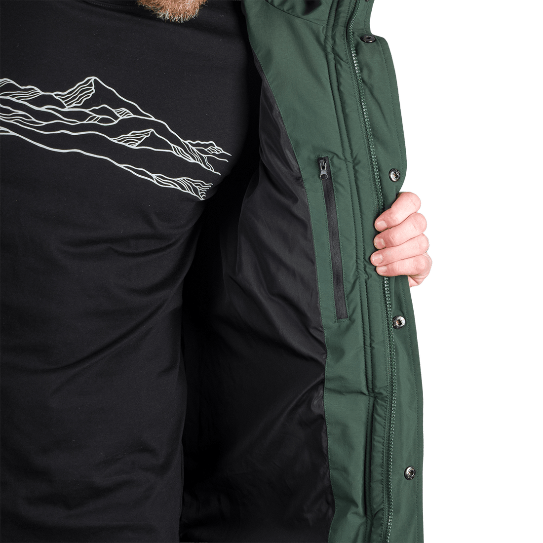 BU-5368SP men's casual trendy insulated jacket SVAROG