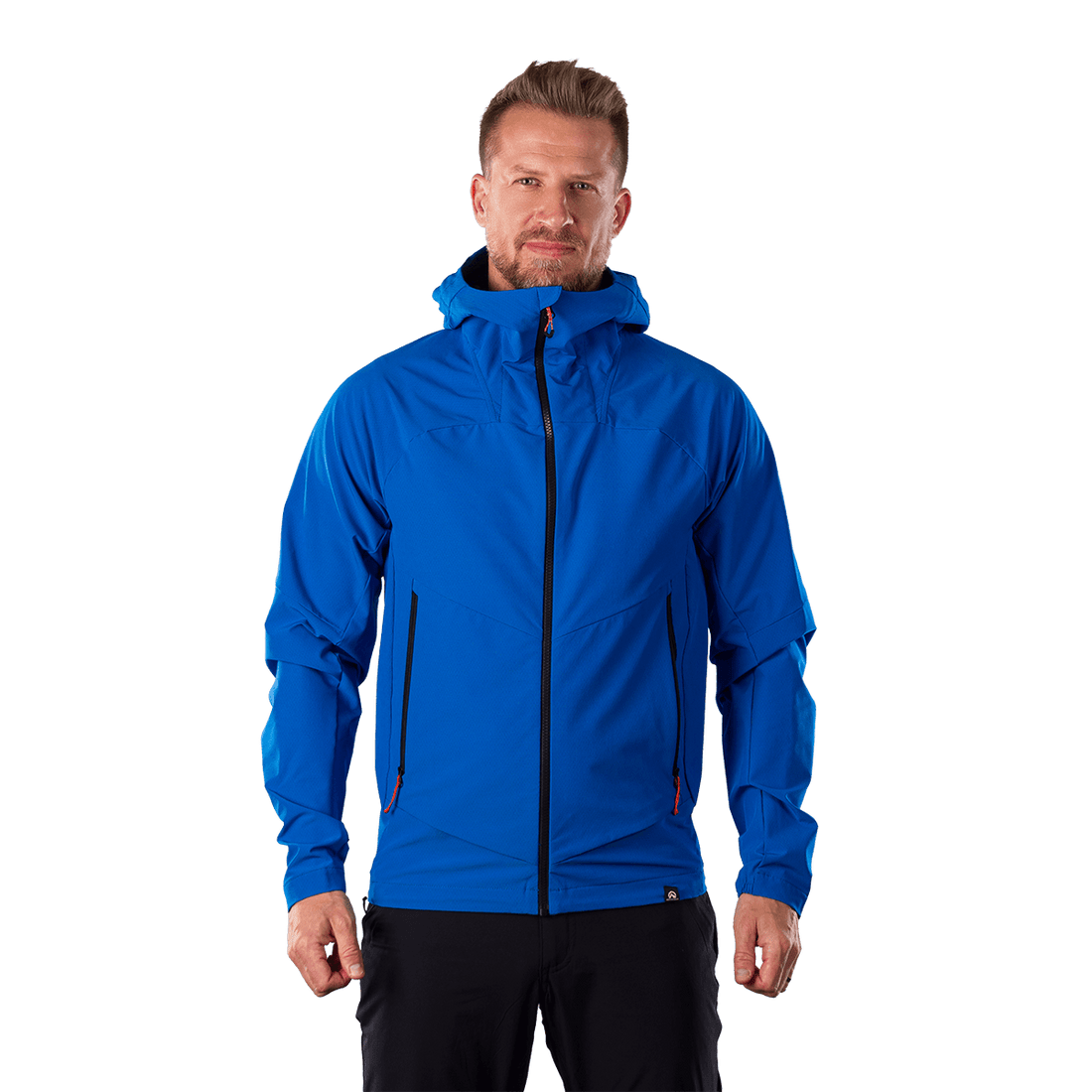 BU-5403OR men's trekking lightweight softshell jacket ABE