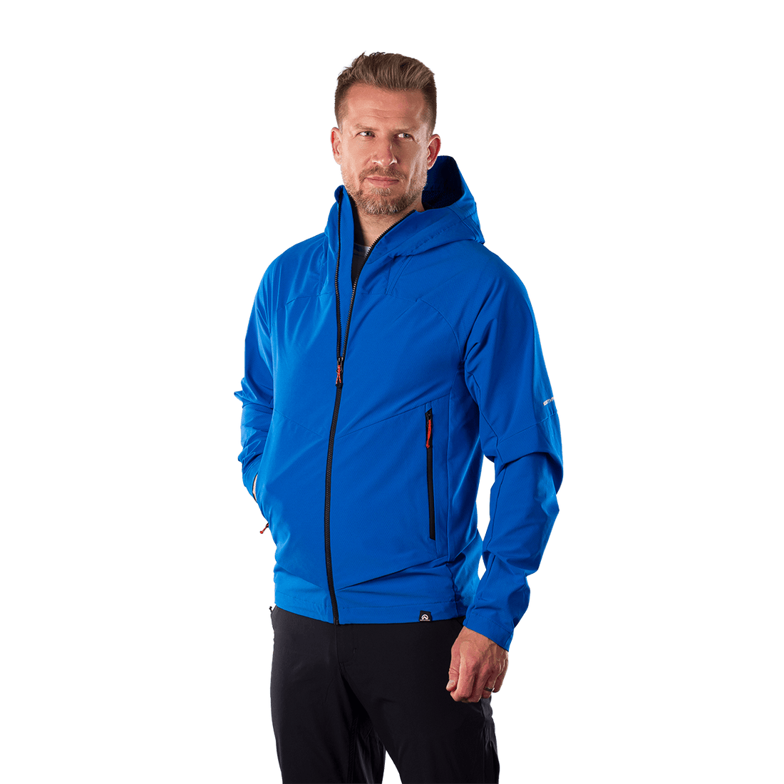 BU-5403OR men's trekking lightweight softshell jacket ABE