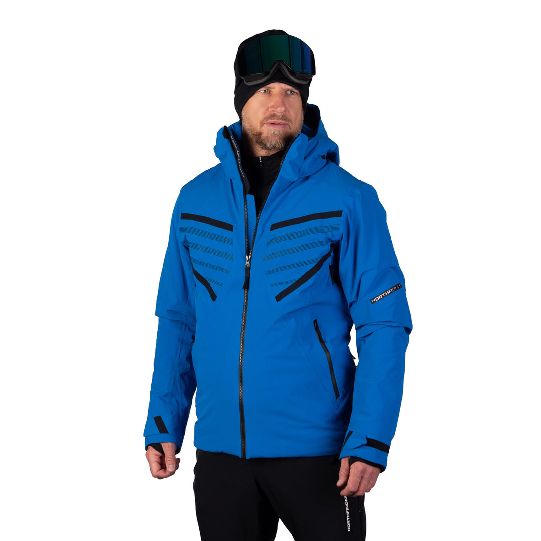 BU-5415SNW men's ski technical jacket fully featured FINNLEY