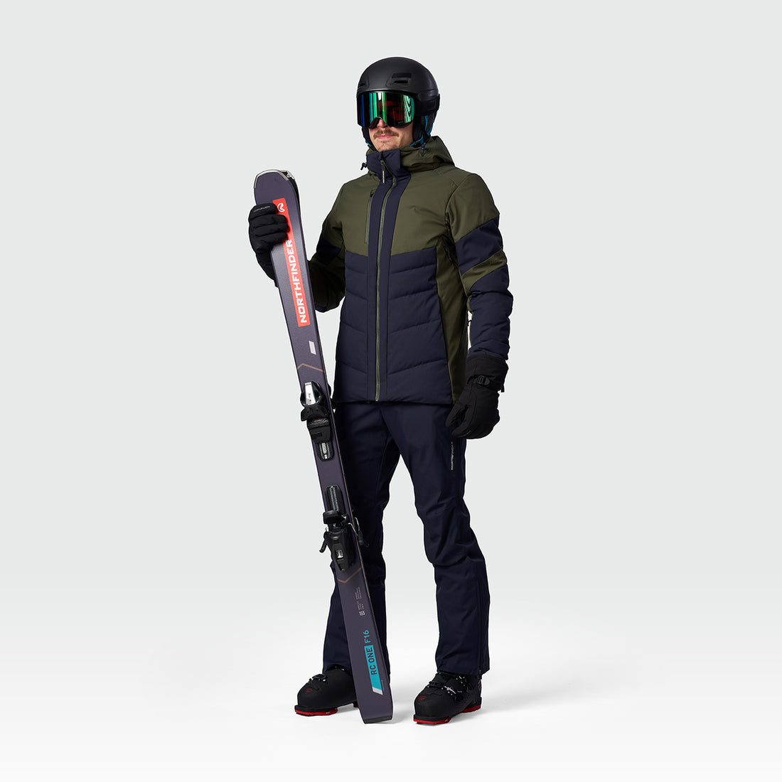 BU-5416SNW men's ski insulated comfort jacket RYAN 