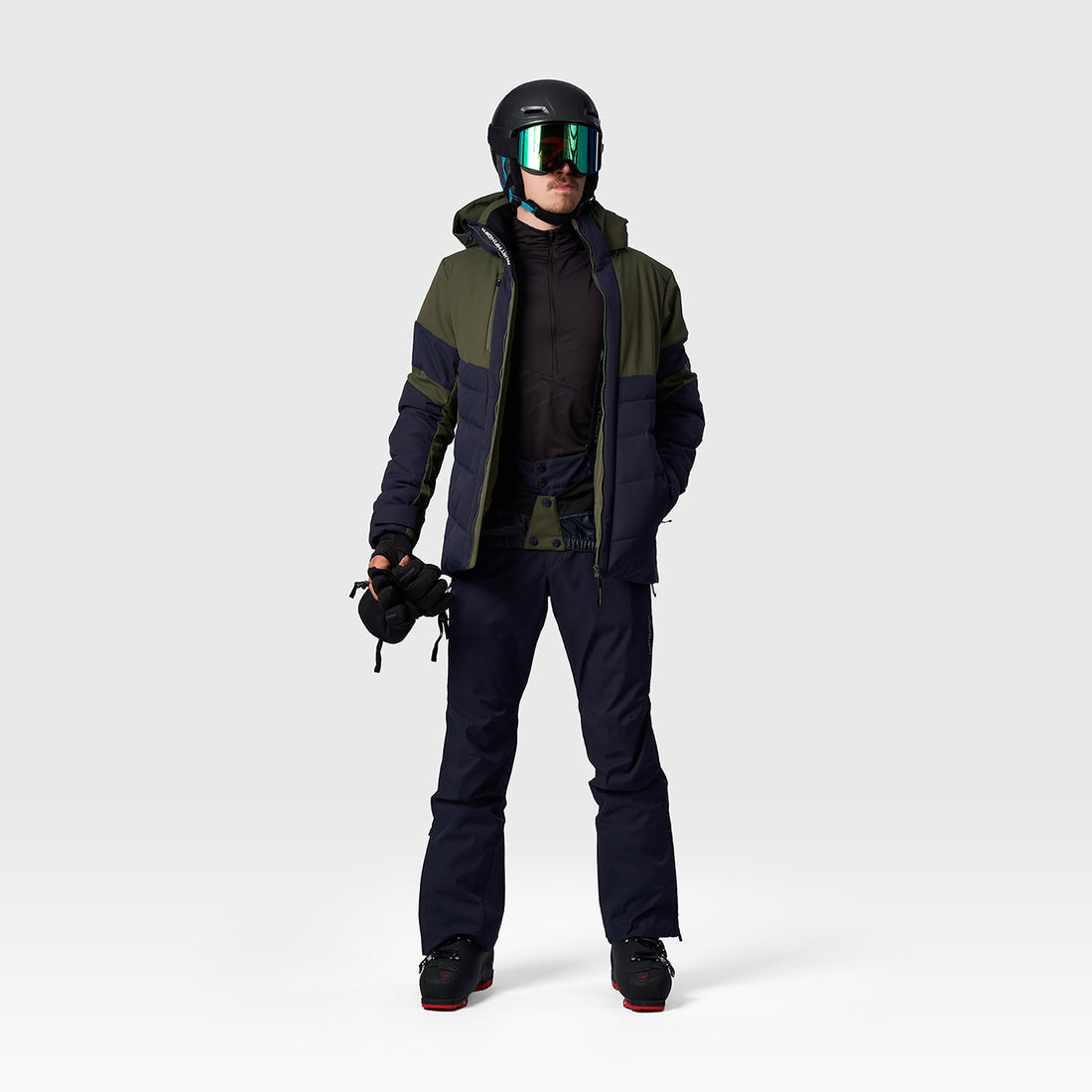 BU-5416SNW men's ski insulated comfort jacket RYAN 