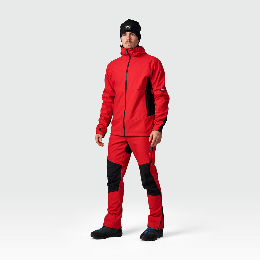 BU-5440OR men's outdoor hoody softshell jacket 3L AMADEU