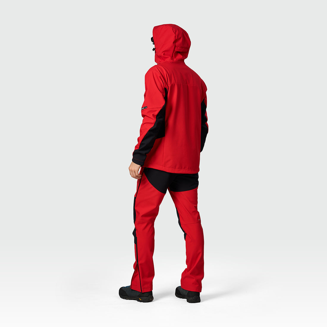 BU-5440OR men's outdoor hoody softshell jacket 3L AMADEU