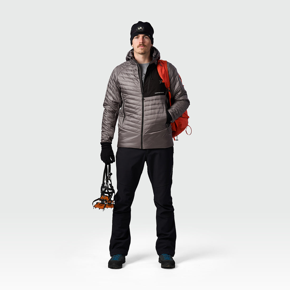 BU-5443OR men's outdoor light insulated jacket CHACIN