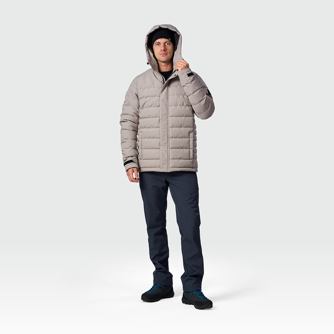 BU-5453SP men's insulated quilted winter jacket RIGOBE