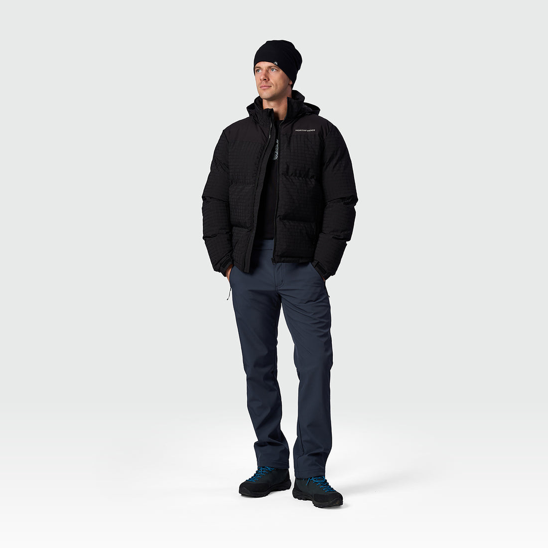 BU-5455SP men's winter sport insulated trendy jacket ZACARIA