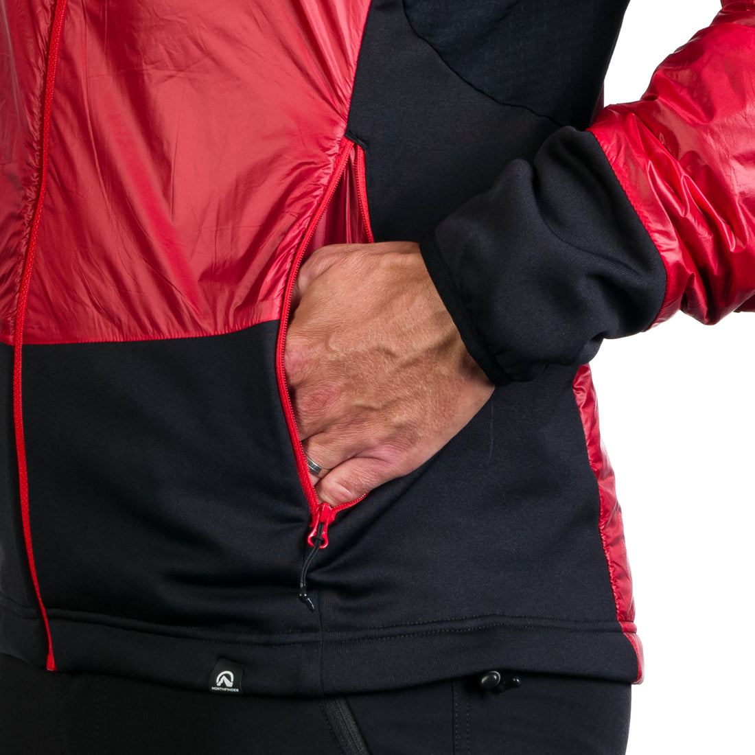 BU-5504PRO men's hybrid jacket with Polartec Alpha Direct
