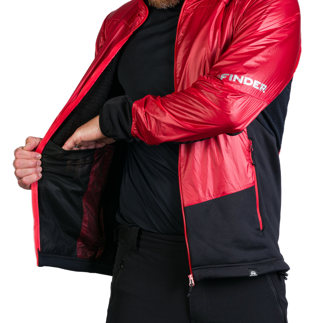 BU-5504PRO men's hybrid jacket with Polartec Alpha Direct