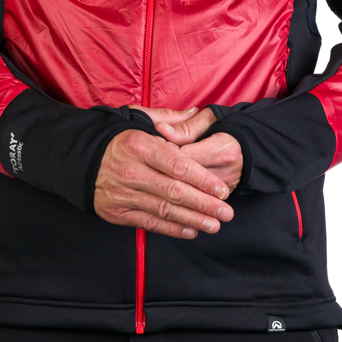 BU-5504PRO men's hybrid jacket with Polartec Alpha Direct