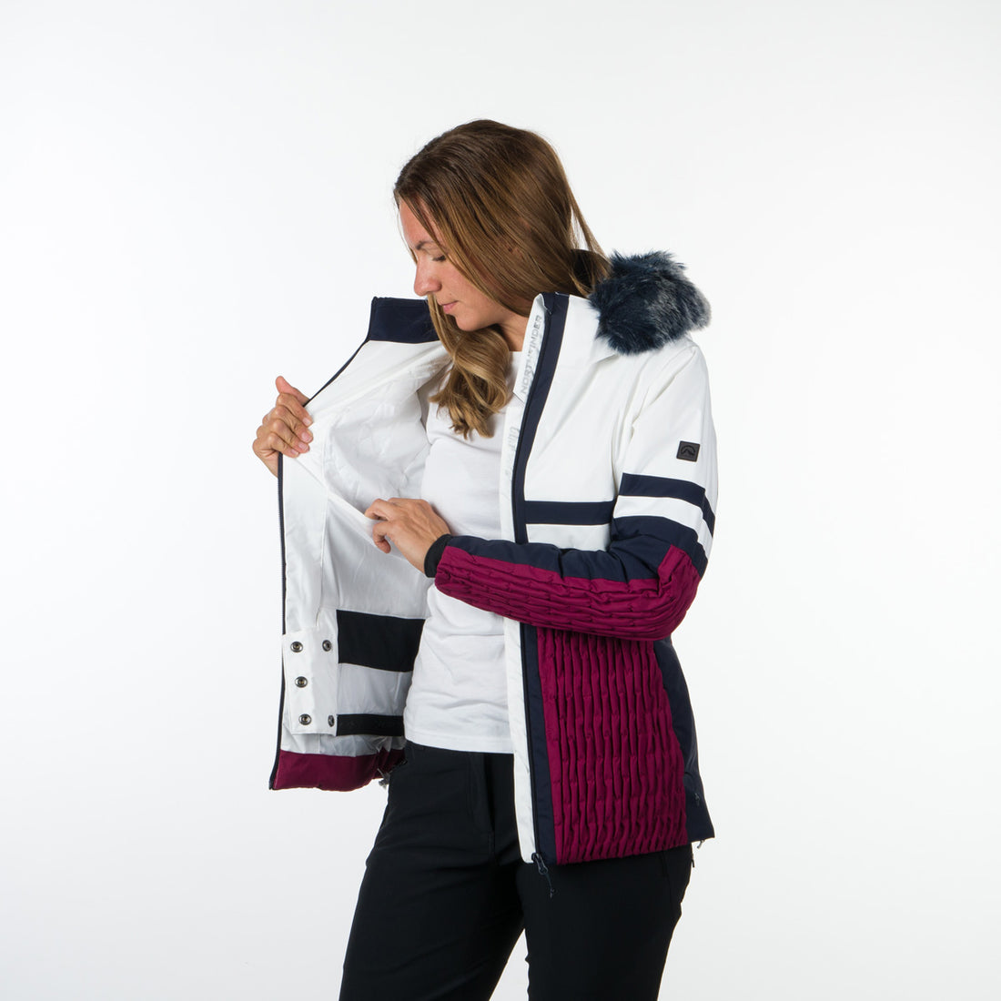 BU-6006SNW women's ski trend jacket insulated AMITY