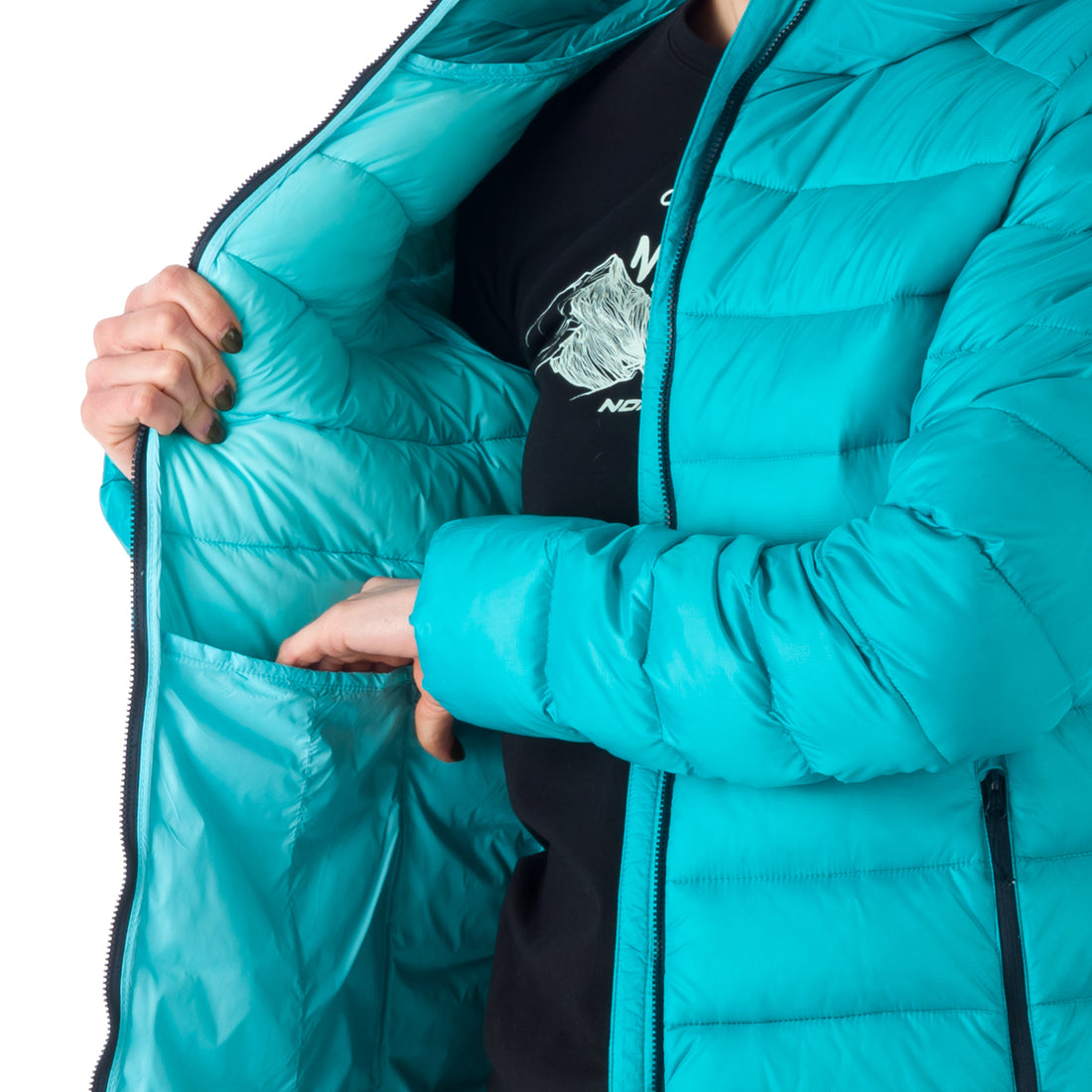 BU-6031OR women's outdoor like down jacket insulated ALTA