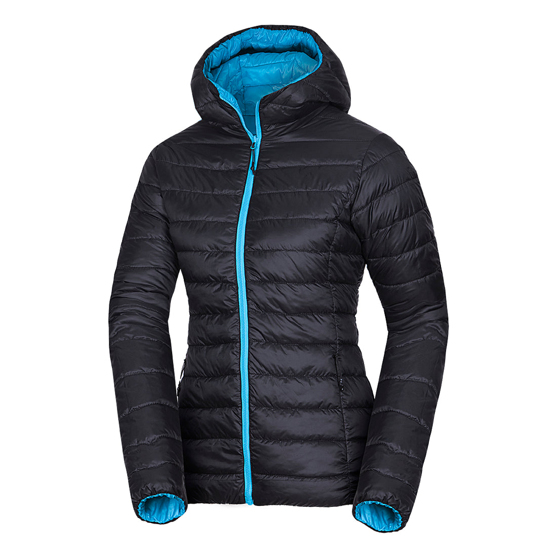 BU-6034OR women's insulated reversible hoody jacket ANNIE