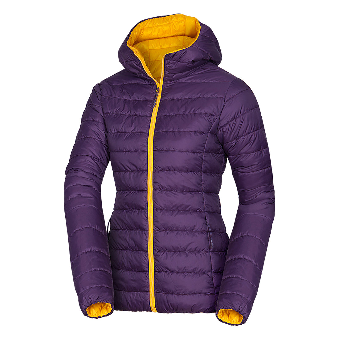 BU-6034OR women's insulated reversible hoody jacket ANNIE
