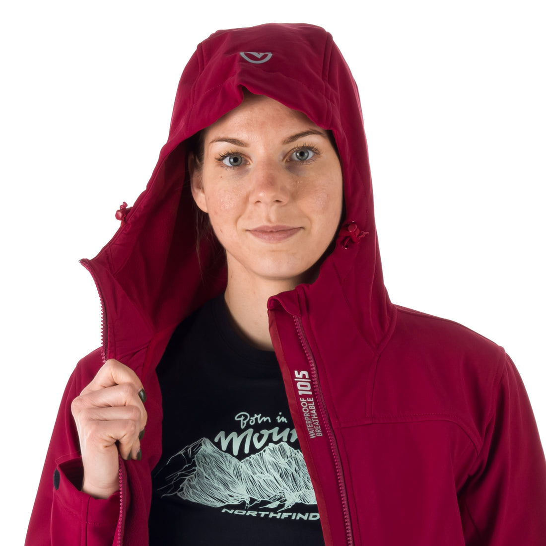 BU-6035OR women's travel elegant softshell jacket 3L ASHLEE